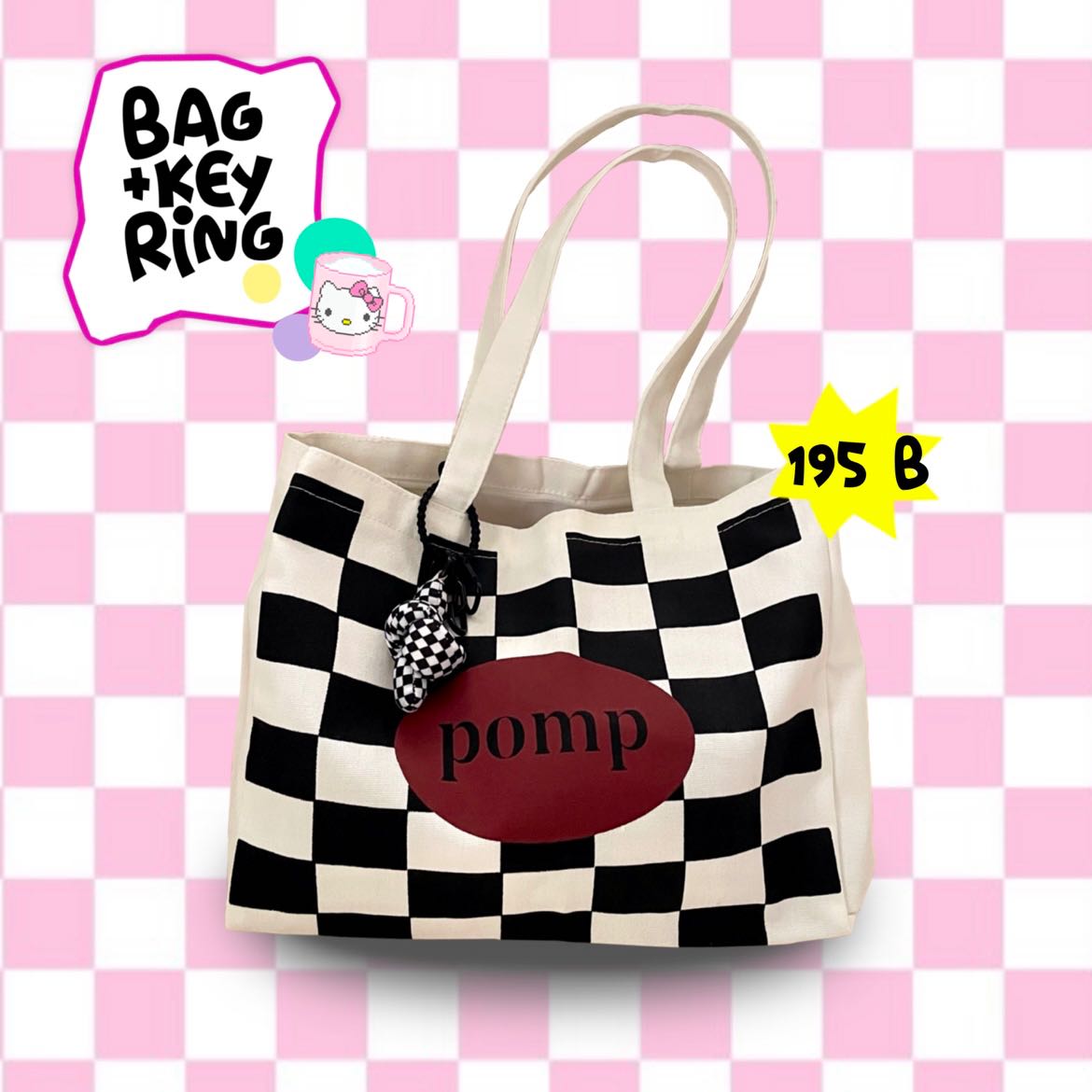 canvas bag 🍿พร้อมส่ง