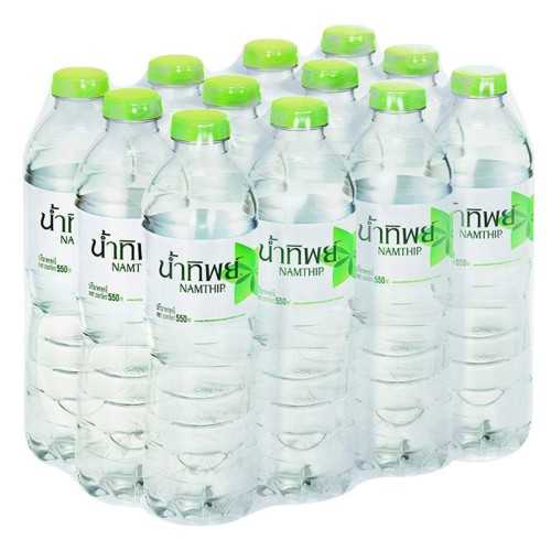 น้ำดื่มน้ำทิพย์ 550 มล. แพ็ค 12 ขวด