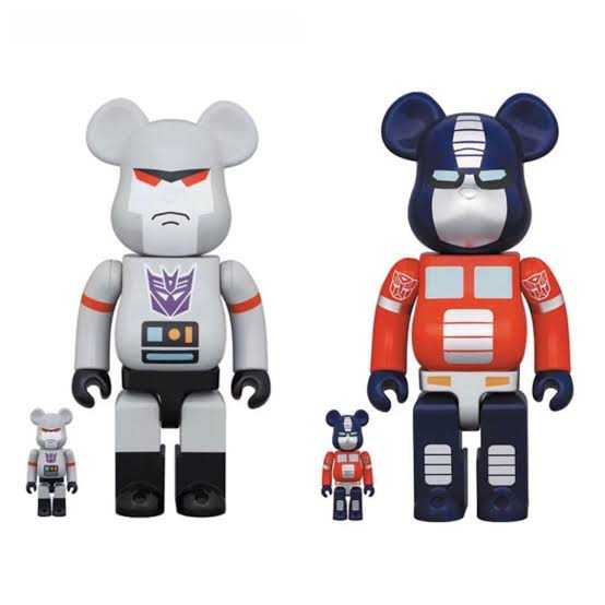 Be@rbrick Optimus + Megatron 100%+400% set