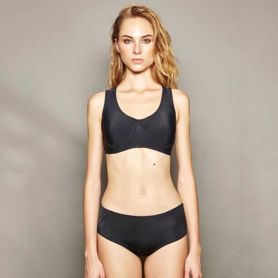 [Coralist Swimwear] ชุดว่ายน้ำรุ่น Atha (Top: Midnight /Bottom: Midnight) (CREX78)