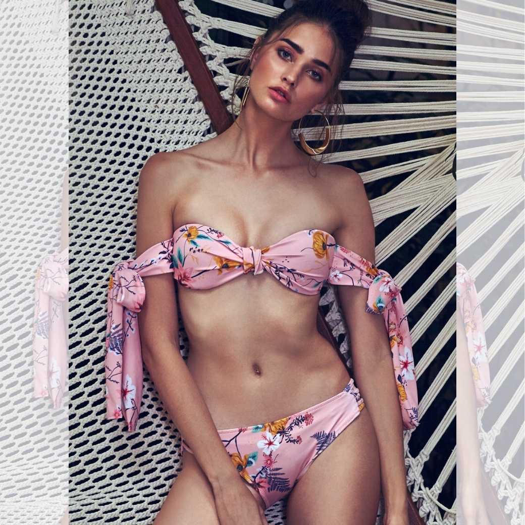 [Coralist Swimwear] ชุดว่ายน้ำทูพีช Flores สี Floribun (CREX93)