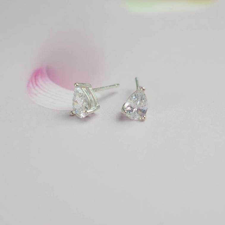 Pear earrings