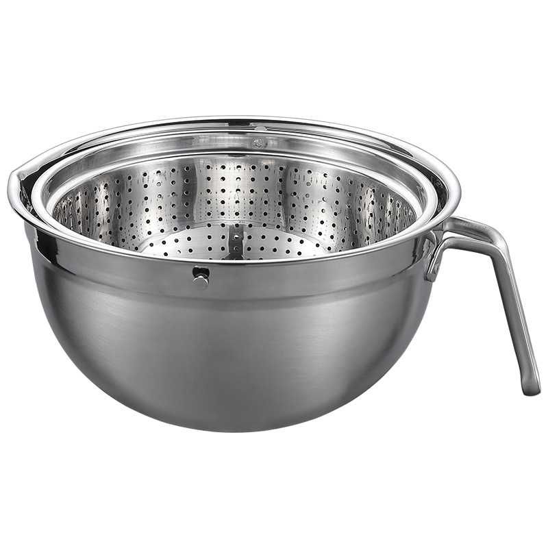 กะละมังสแตนเลส Stainless steels กะละมังสแตนเลสก้นลึก  Stainless steels 304