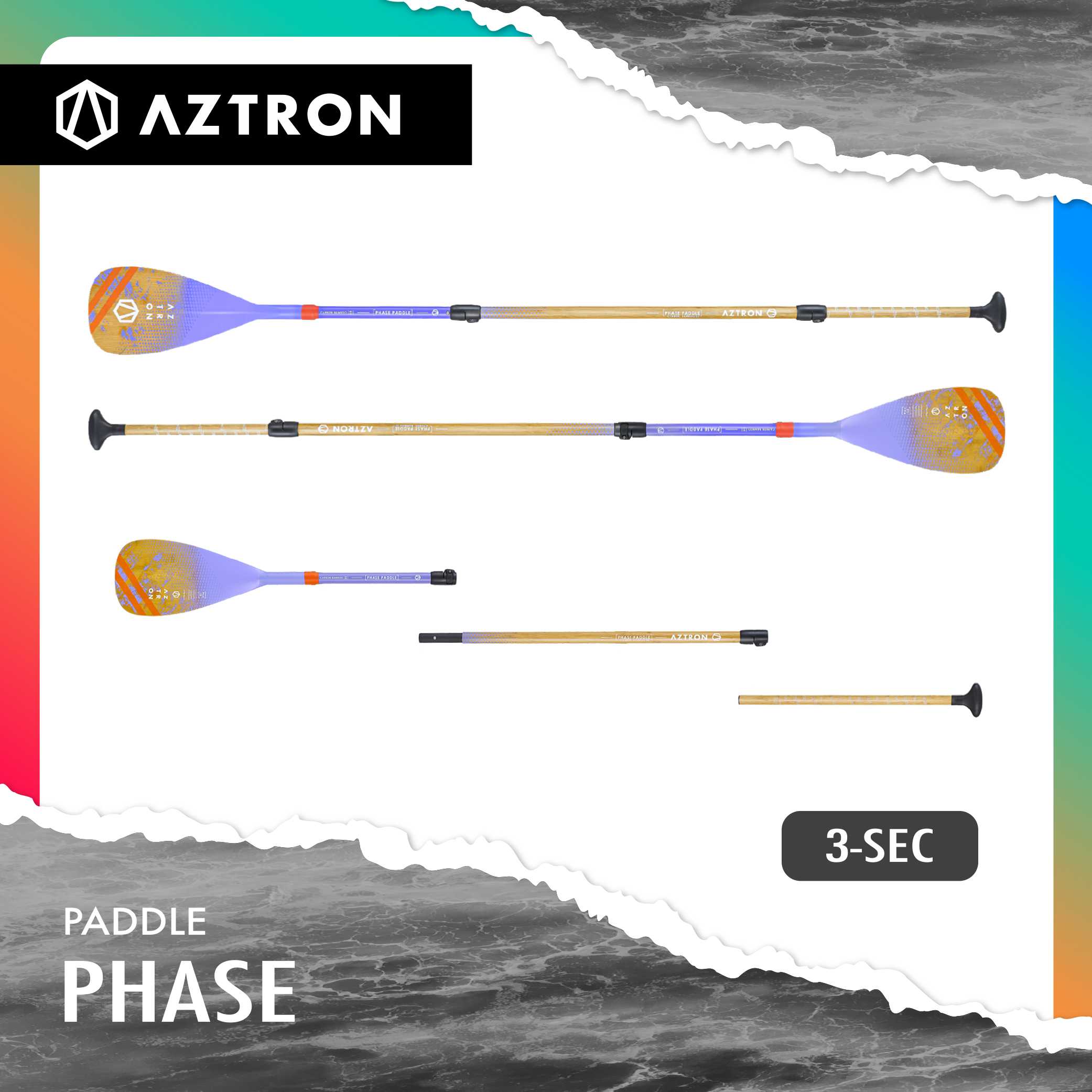 Aztron Phase 2.0 Bamboo 3 Section