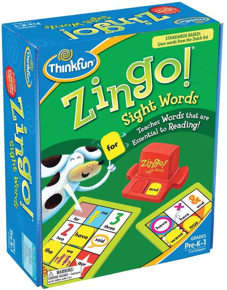 Zingo! Sight Words (Thinkfun)