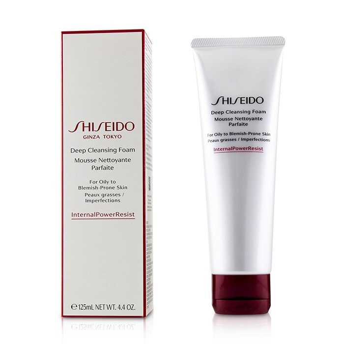 Shiseido Deep Cleansing Foam For Oily To Blemish-Prone Skin 125ml