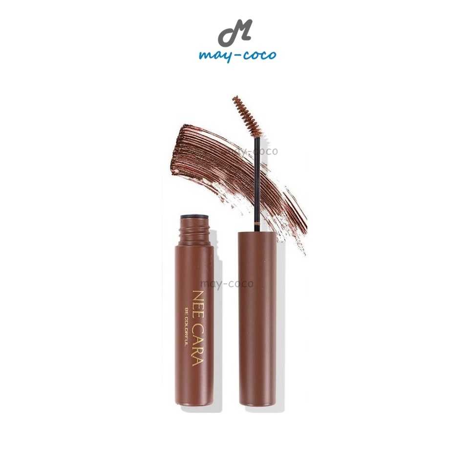 มาสคาร่าคิ้ว Nee Cara Microcara Brow Mascara ปัดคิ้ว คิ้วสวย เขียนคิ้ว คิ้วฟู คิ้วตั้ง คิ้วกันน้ำ