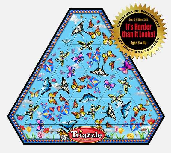 Triazzles - Butterflies (Thinkfun)
