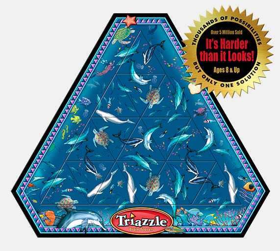 Triazzles - Dolphins (Thinkfun)