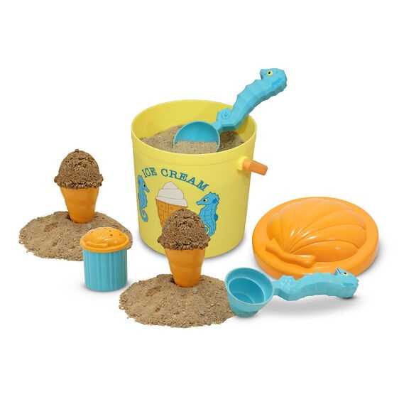 Sand Ice Cream ของเล่นทรายริมหาด ริมทะเล ส่งเสริมพัฒนาการเด็กแบรนด์ Melissa & Doug