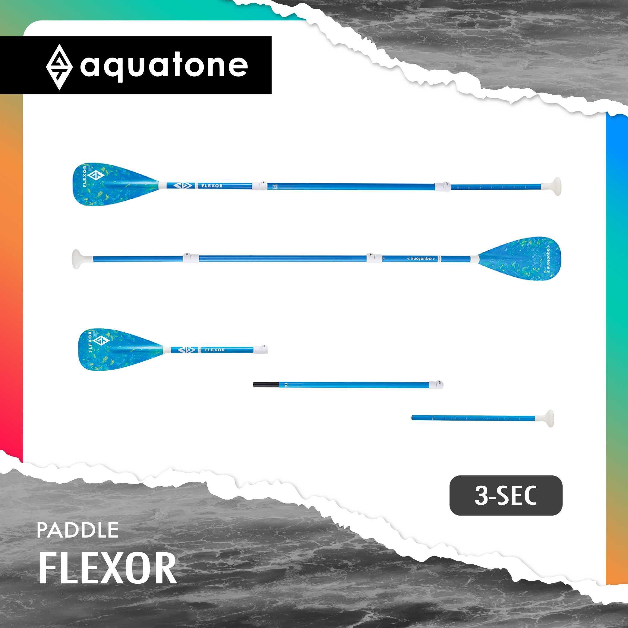 AquaTone Flexor 2.0 3 Section