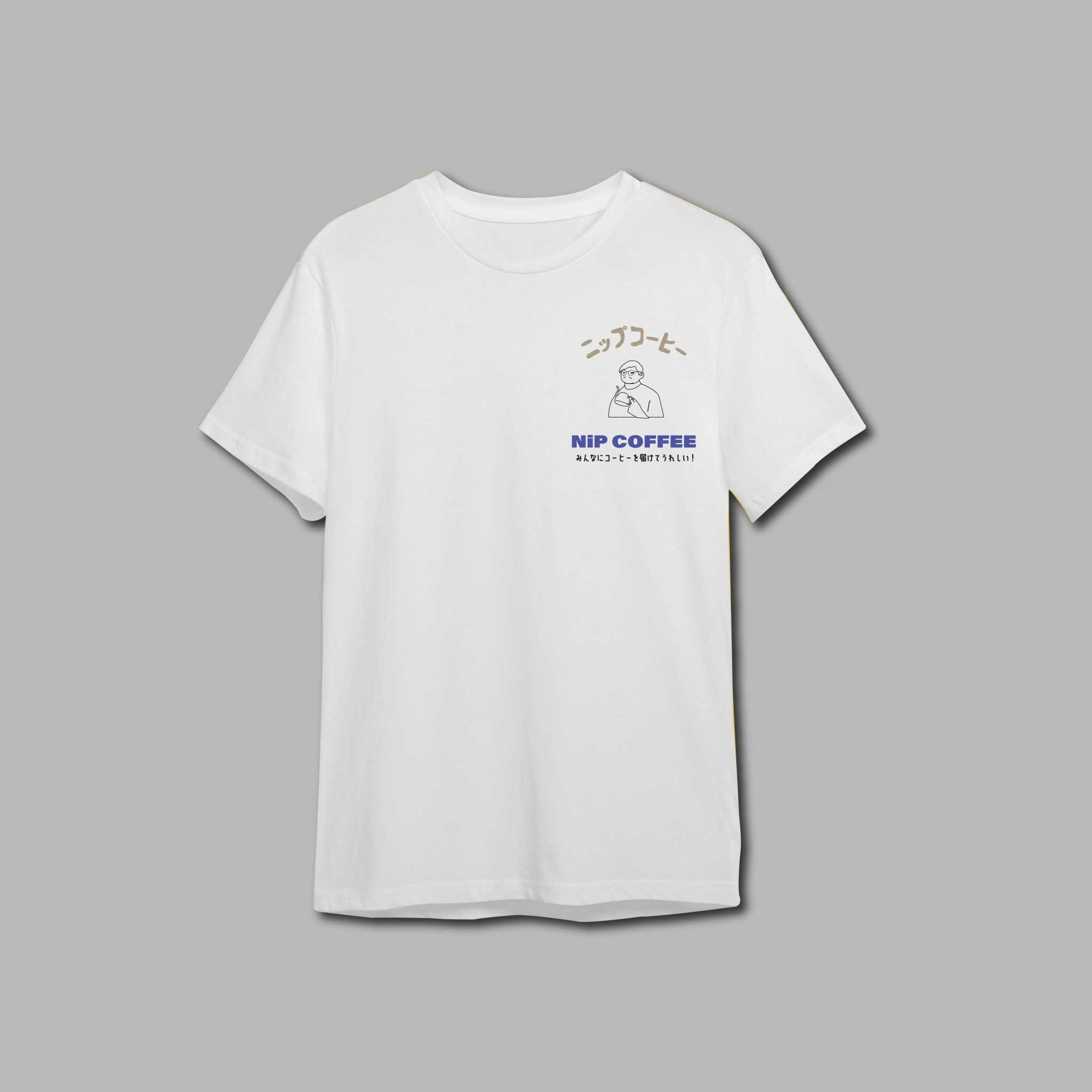NiP T-Shirt ver. NiP(PON) - White