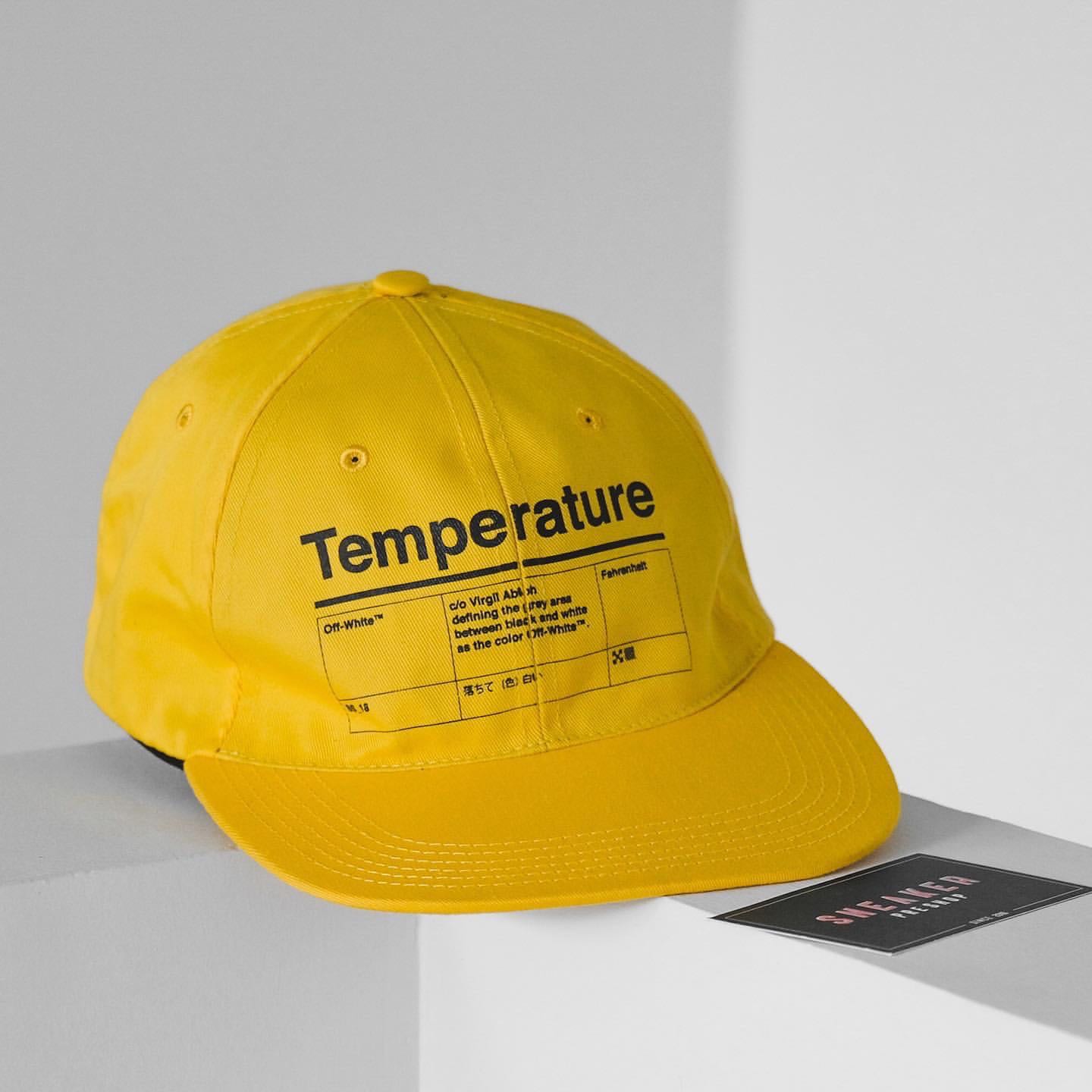 Off-White Temperature Cap Yellow