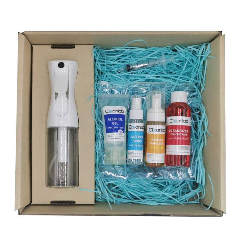 Cleanlab Travel Sanitizer Perfect Kit ชุดฆ่าเชื้อแบบสมบูรณ์สำหรับการท่องเที่ยว