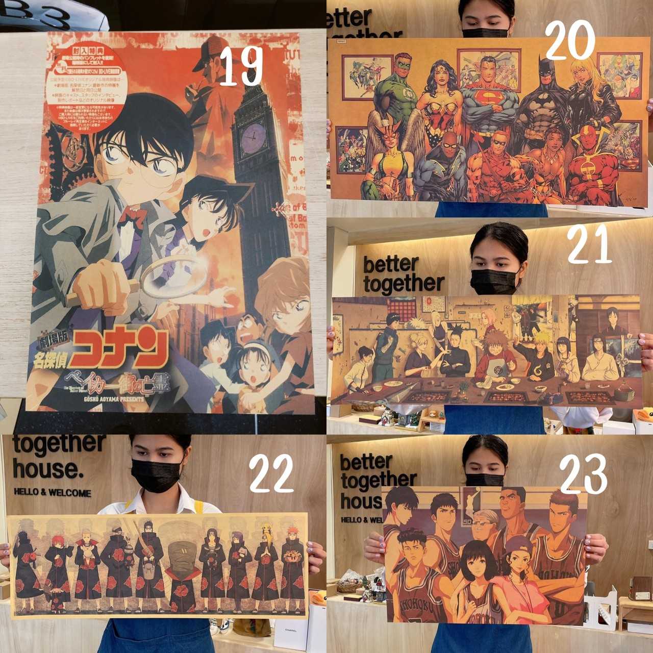 สินค้าลดราคาพิเศษ : POSTER- Cartoon / รับชิ้นไหนแจ้งในข้อความถึงผู้ขายได้เลยค่ะ