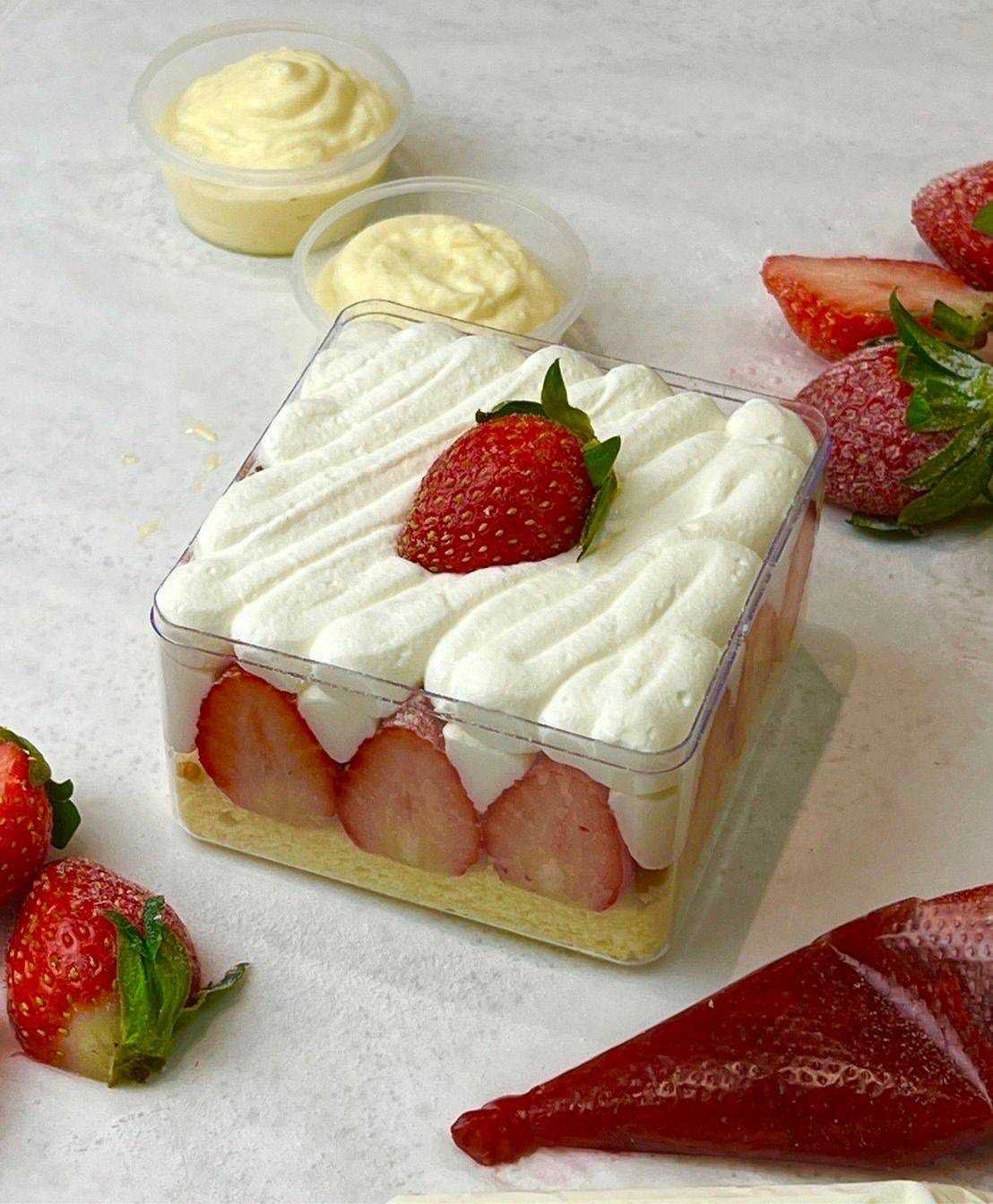 Strawberry Vanilla Shortcake Box