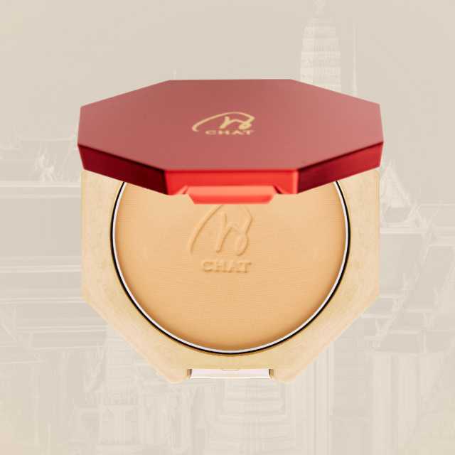 CHAT Classic powder foundation spf 30 pa++++ ( ฉัตรแป้งผสมรองพื้น แป้งน้องฉัตร )