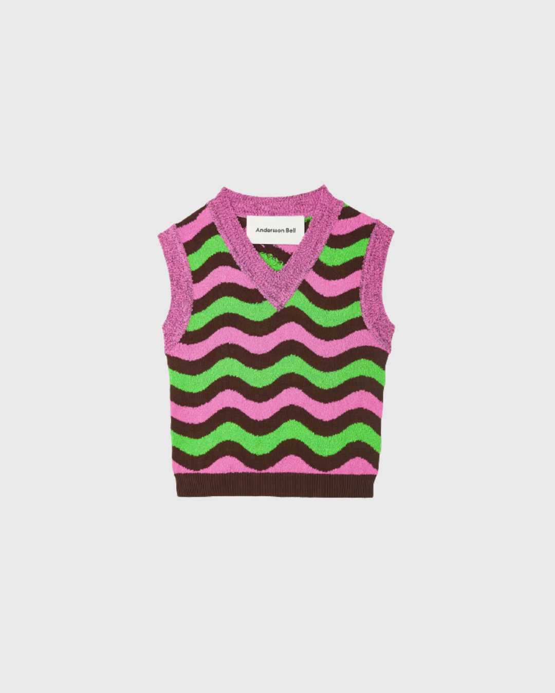 Andersson Bell | Hippie Stripe Bouclé Vest