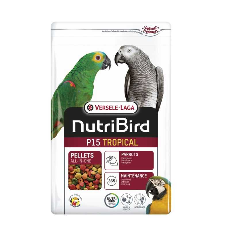 NutriBird P15 tropical 1kg.