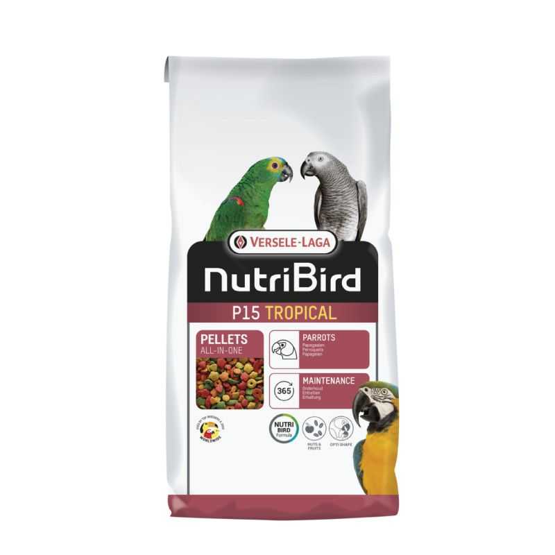NutriBird P15 tropical 10kg.