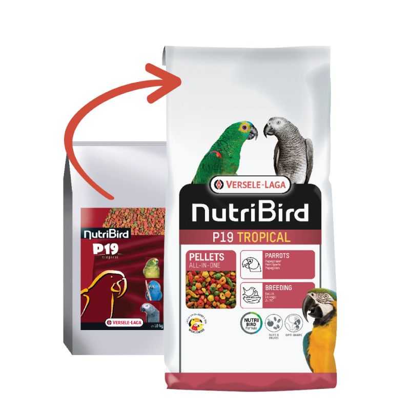 NutriBird P19 tropical 10kg.