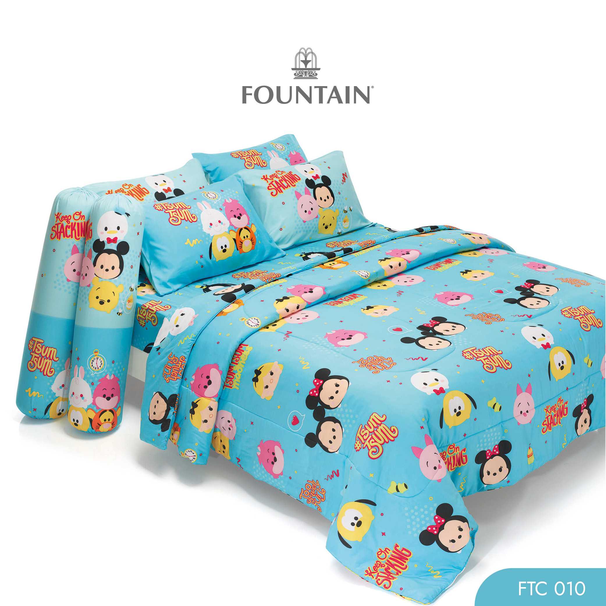 ผ้านวมผืนใหญ่ ลาย TSUM TSUM 90x100 นิ้ว ส่งฟรี