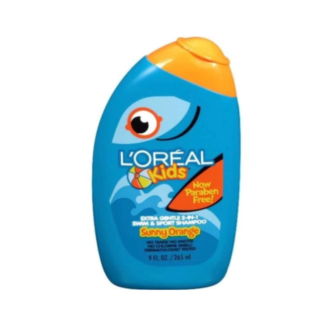 แชมพูล้างคลอรีน ผม ตัวสำหรับเด็ก L’Oreal kid swim & sport