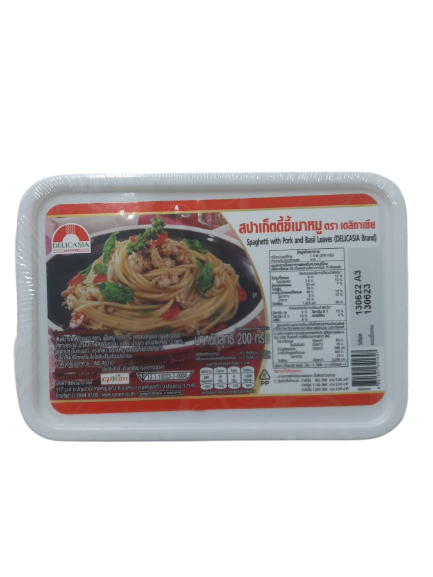 เดลี่กาเซีย สปาเก็ตตี้ขี้เมาหมู 200ก.