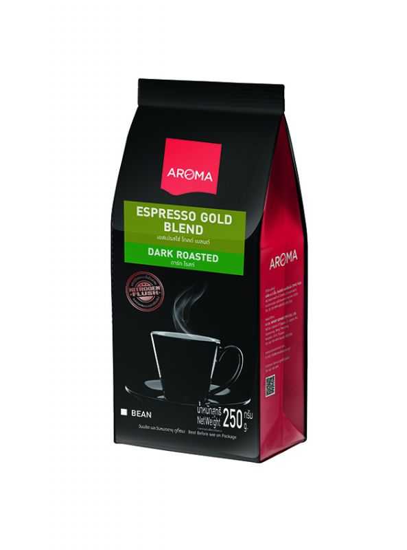 เมล็ดกาแฟคั่ว Espresso Gold Blend