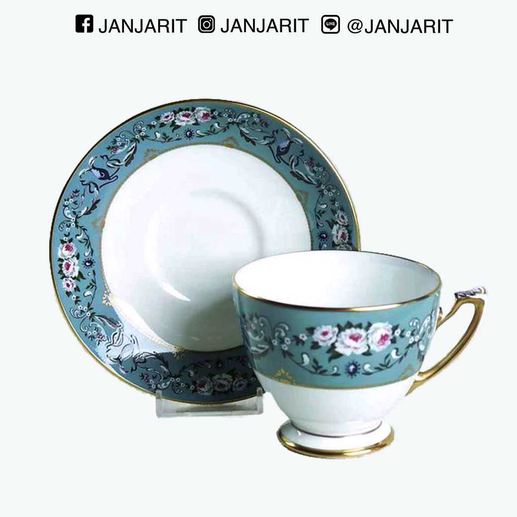 ชุดถ้วยชาพร้อมจานรอง Wedgwood Ralph Lauren Tea cup&saucer