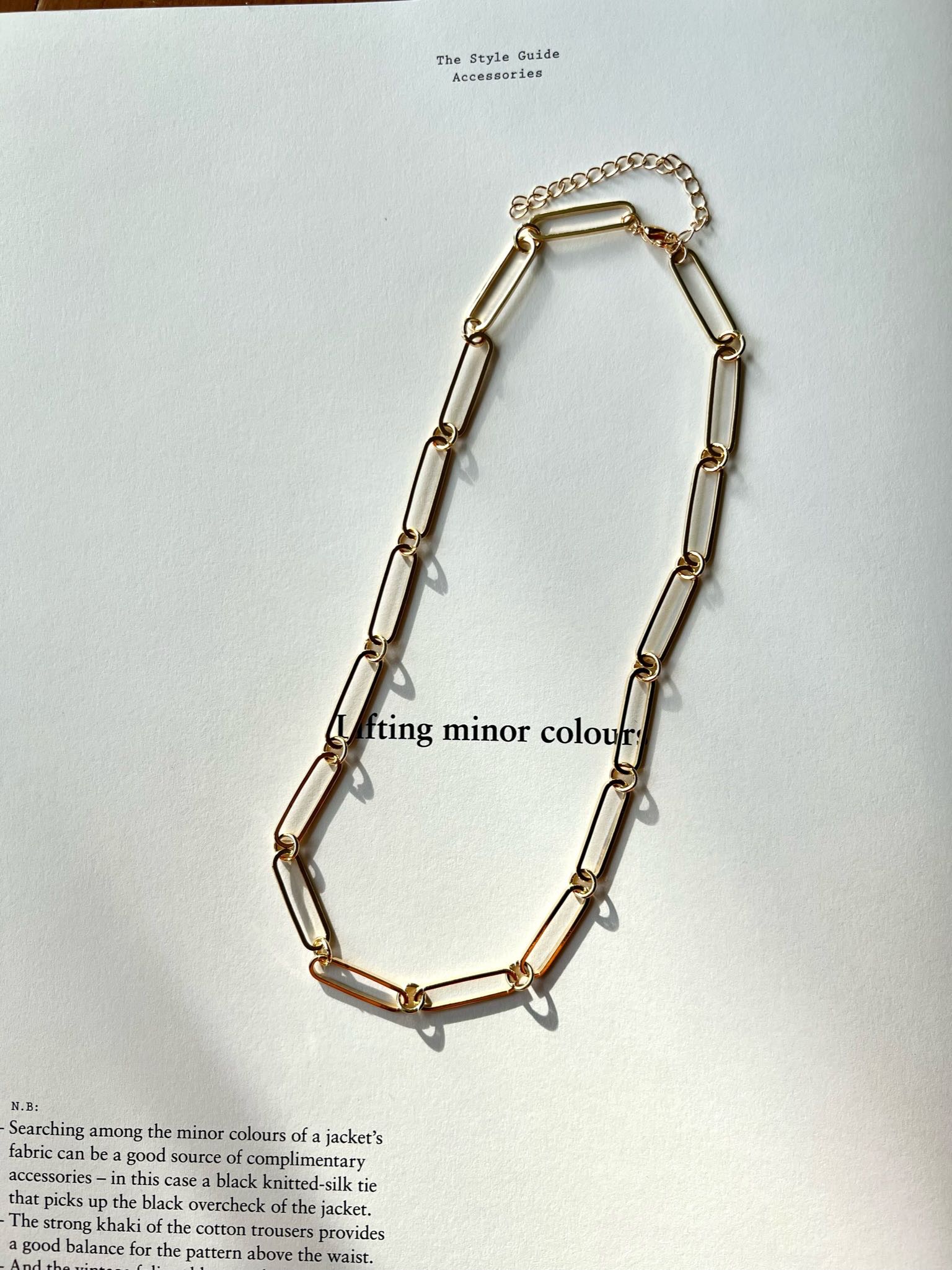 0.7 chain necklace