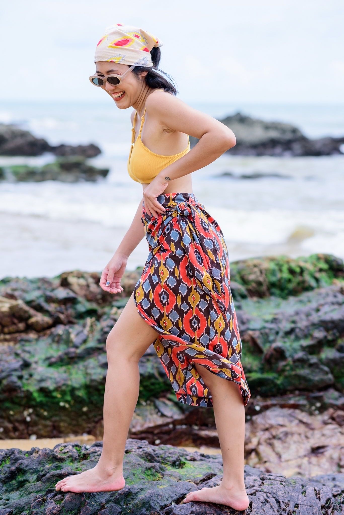 Apple Pie Wrap Skirt