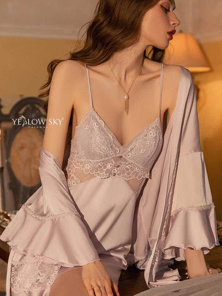 YS0358-2 (ชุดนอน+เสื้อคลุม)