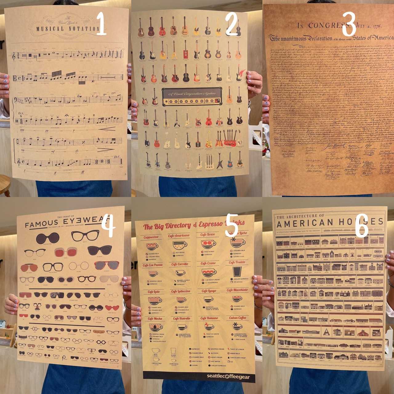 สินค้าลดราคาพิเศษ : POSTER-Info / รับชิ้นไหนแจ้งในข้อความถึงผู้ขายได้เลยค่ะ