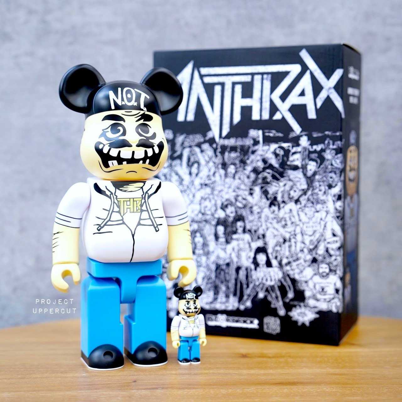 BE@RBRICK 400%+100% ANTHRAX NOTMAN [New]