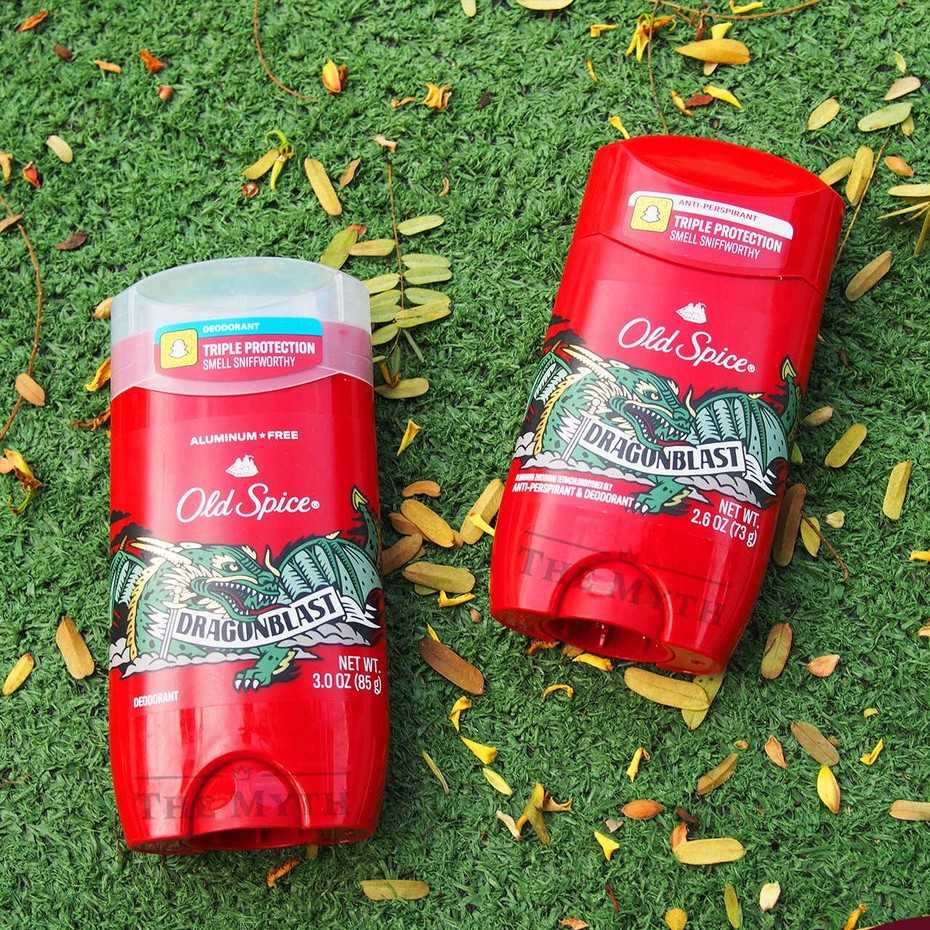 Old Spice โรลออน กลิ่น Dragonblast หอมหวานวานิลลา นุ่มละมุน อบอุ่นน่ากอด