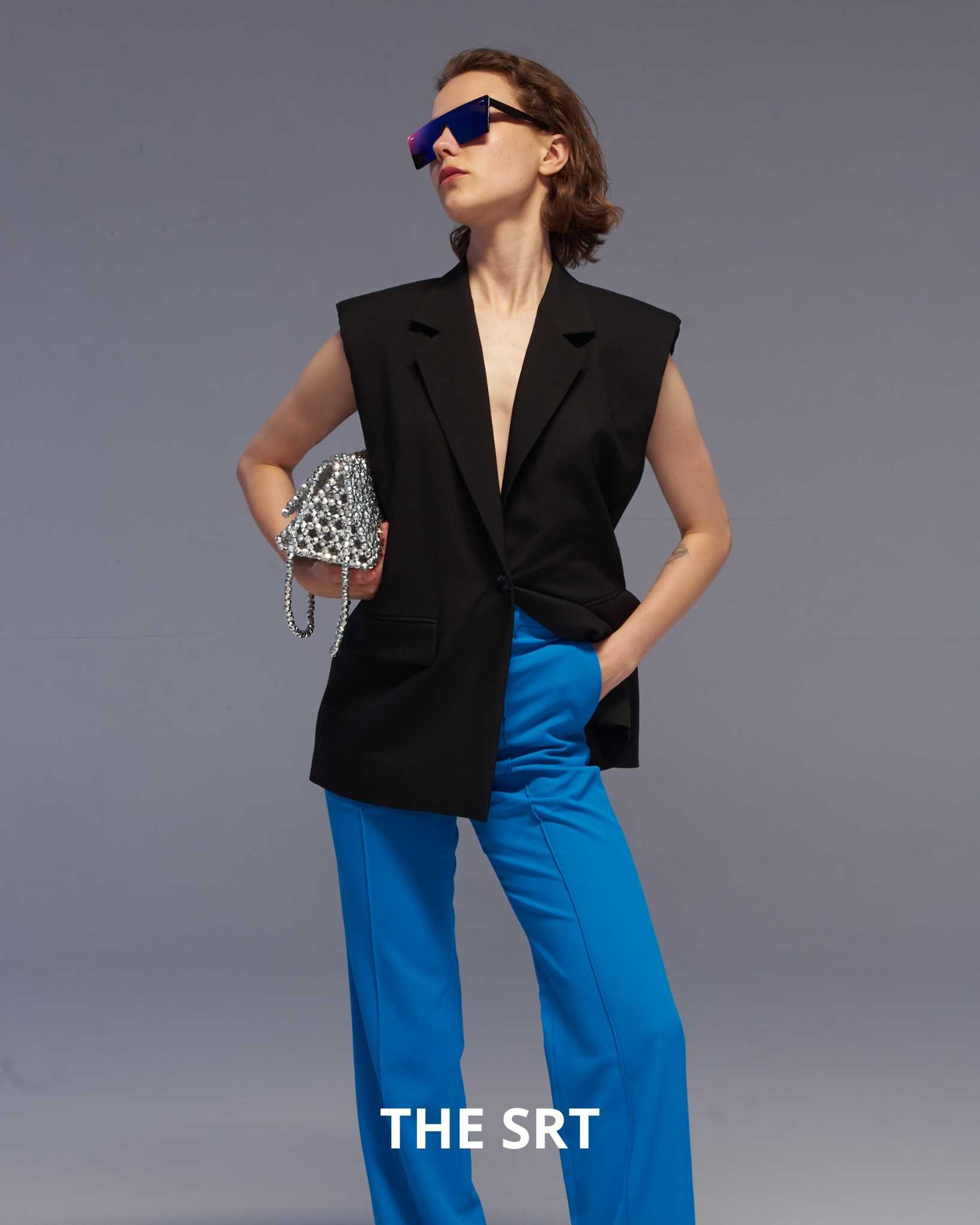 The SRT X7 Sleeveless Blazer (TVS106)