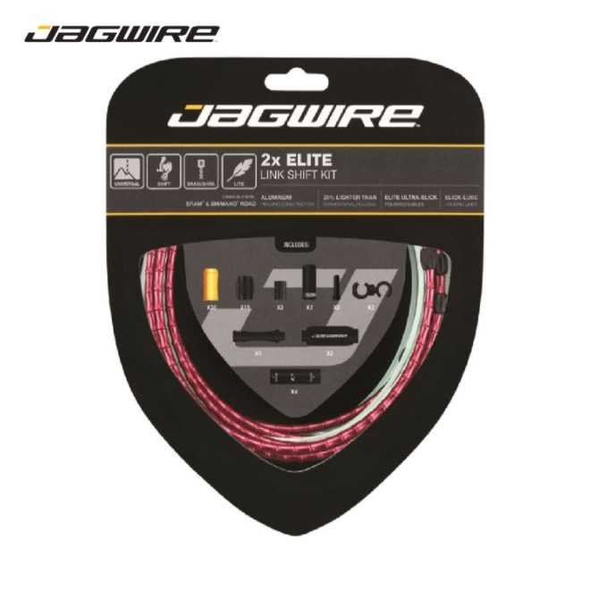 JAGWIRE ชุดสายเกียร์แต่งเบารุ่น 2X Elite Link Shift (เลือกสีก่อนสั่งซื้อ)