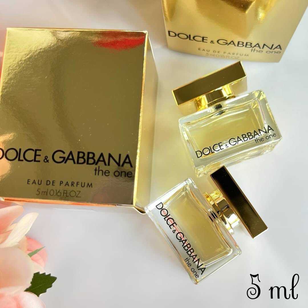 Dolce&Gabbana The One EDP For Women น้ำหอมจิ๋ว ขนาดทดลอง 5 ml หัวแต้ม