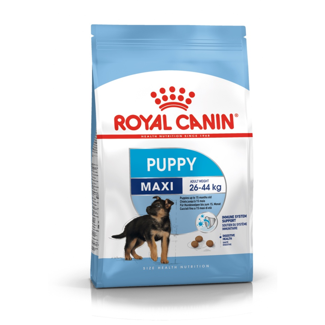 อาหารเม็ดลูกสุนัข พันธุ์ใหญ่ Royal canin Maxi Puppy