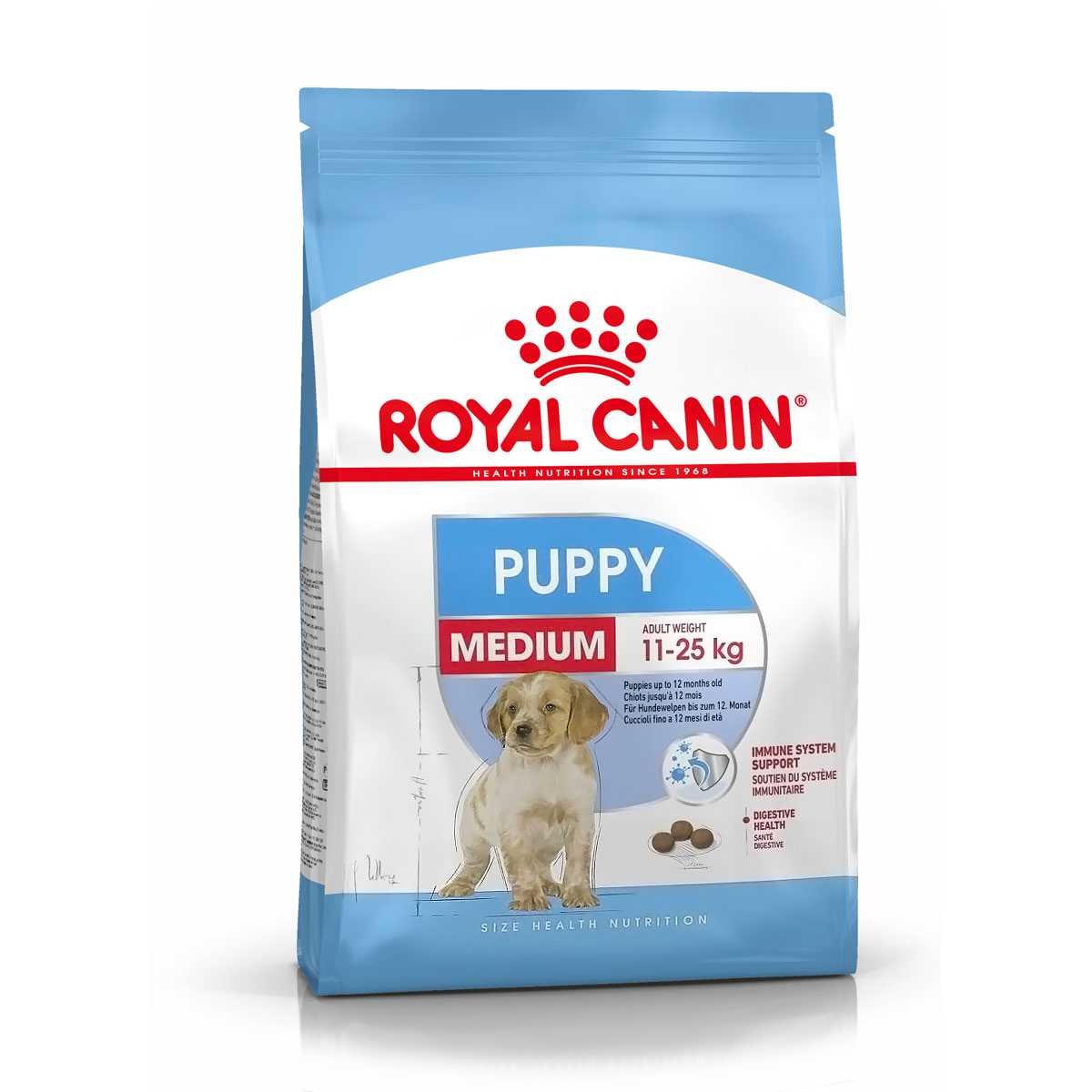 อาหารเม็ดลูกสุนัข พันธุ์กลาง Royal canin Medium Puppy