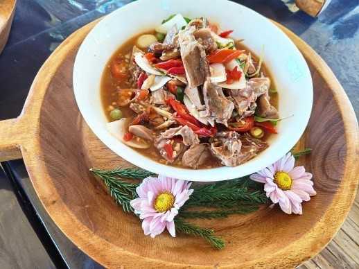 ผัดเผ็ดเป็ดย่าง