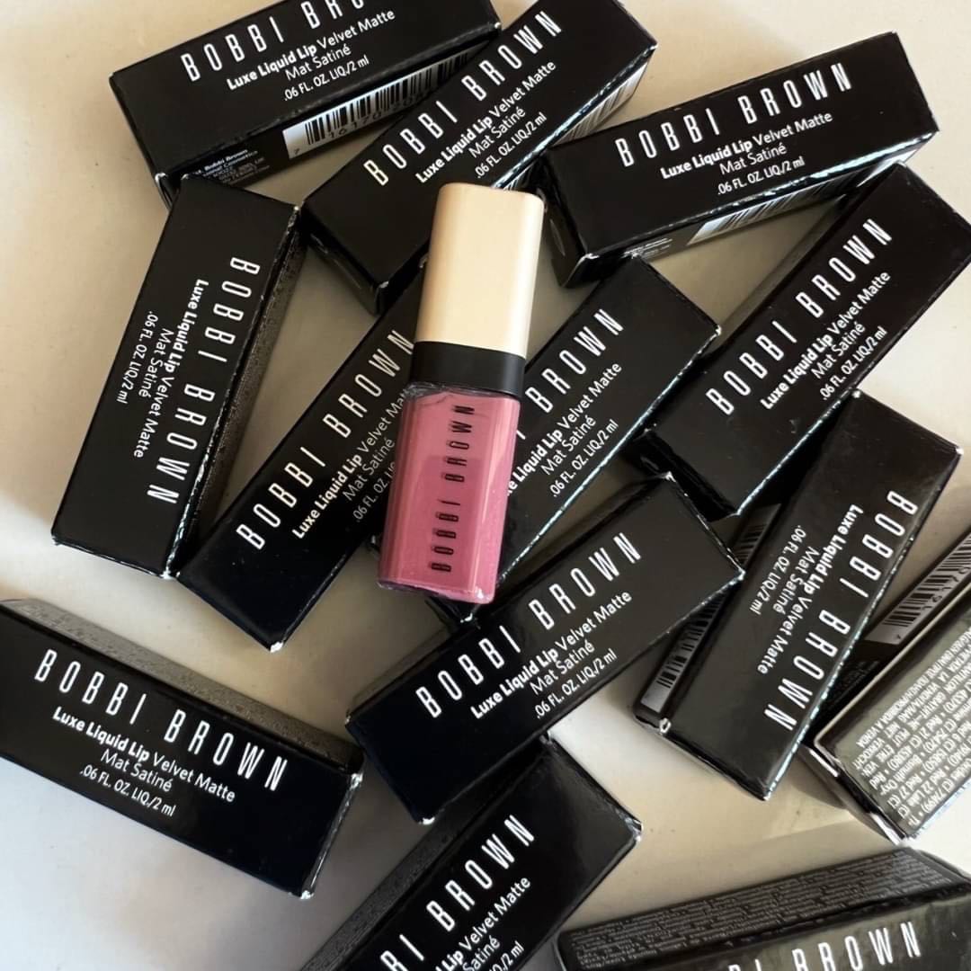 Bobbi Brown Luxe Liquid Lip Velvet Matte 2ml # 01 Double Bare