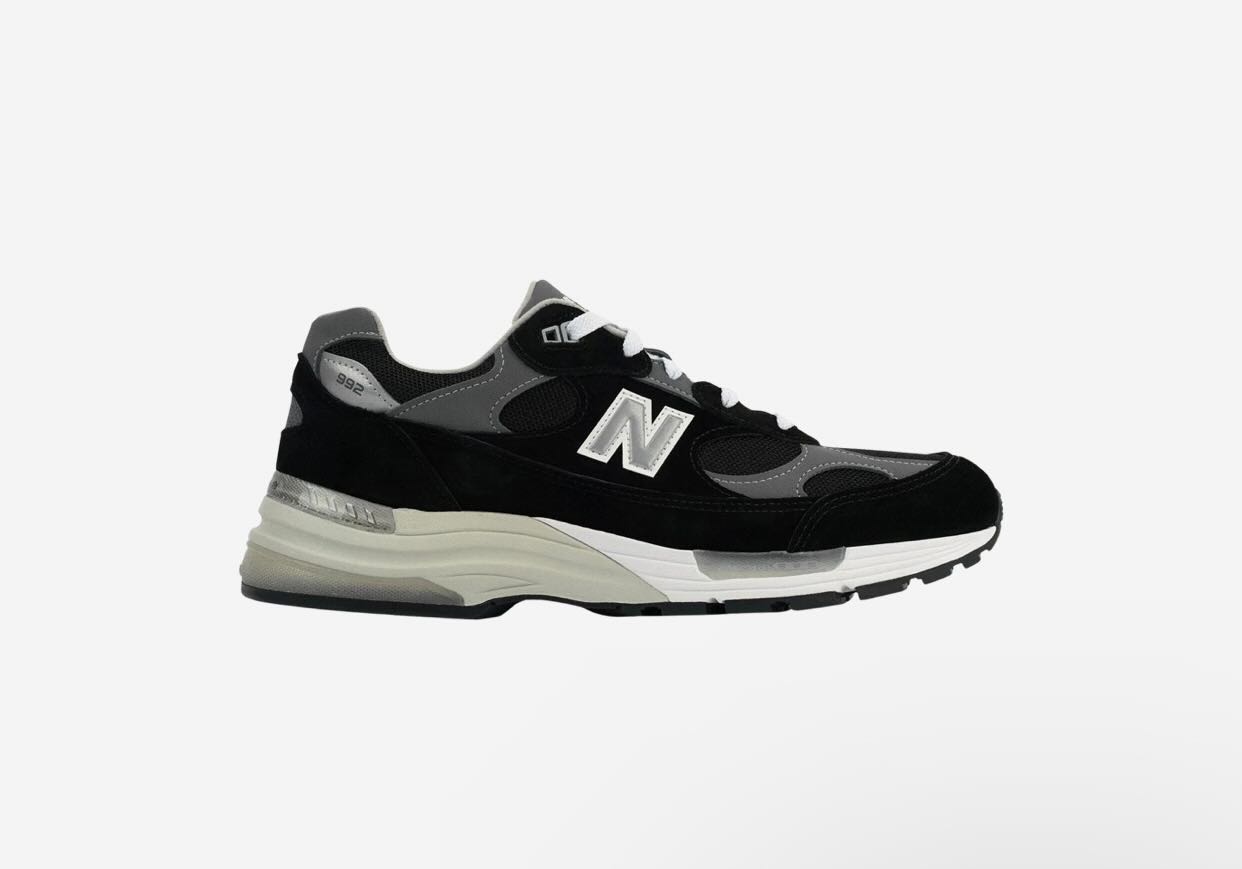 [PRE-ORDER] NEW BALANCE 992 MADE IN USA BLACK GREY
