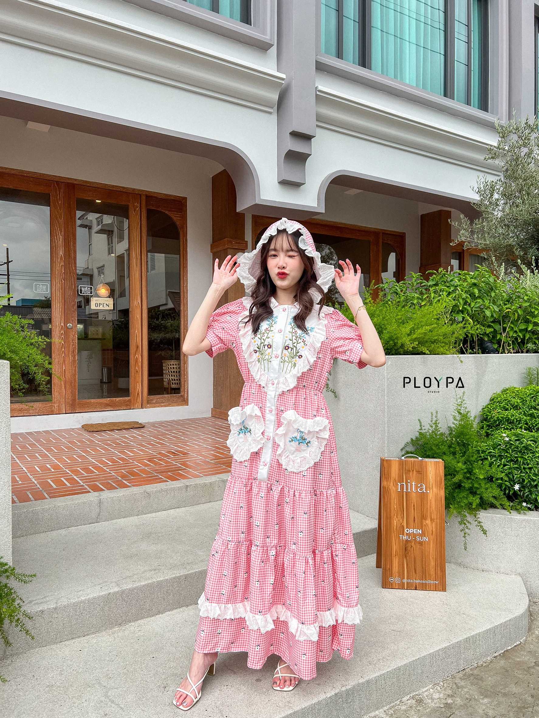 Morrissey Dress ชมพู