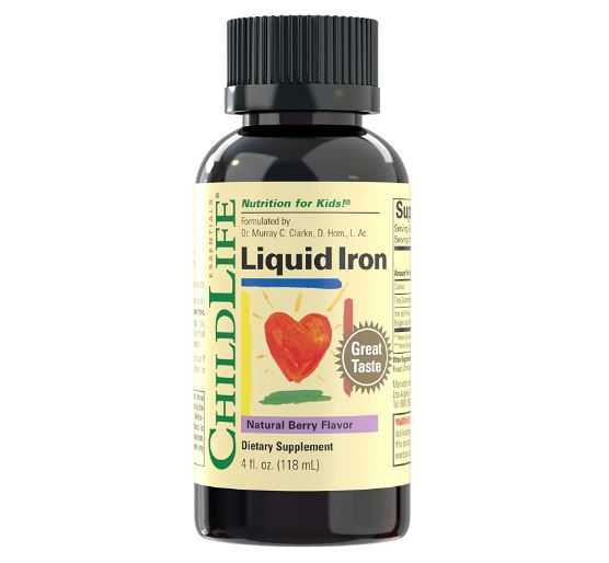 วิตามินธาตุเหล็ก Child life Liquid Iron  , 118 ml , นำเข้าอเมริกา