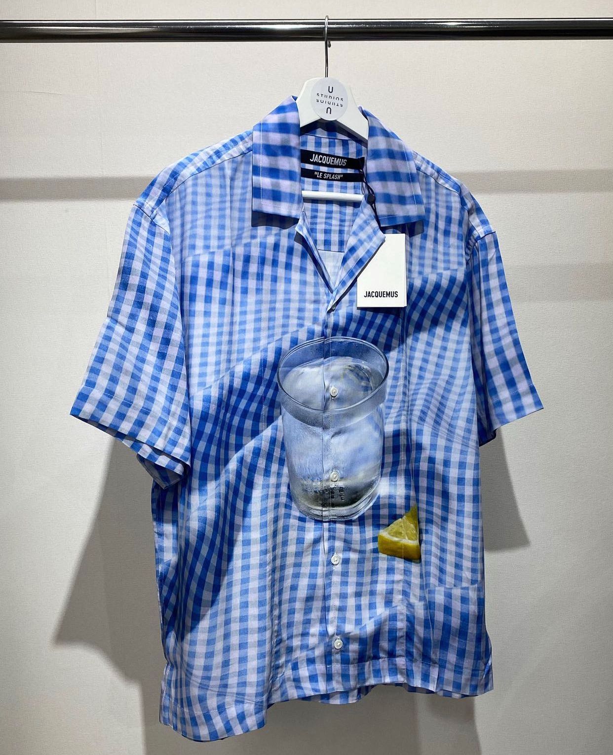 New — Jacquemus le chermise simon shirt