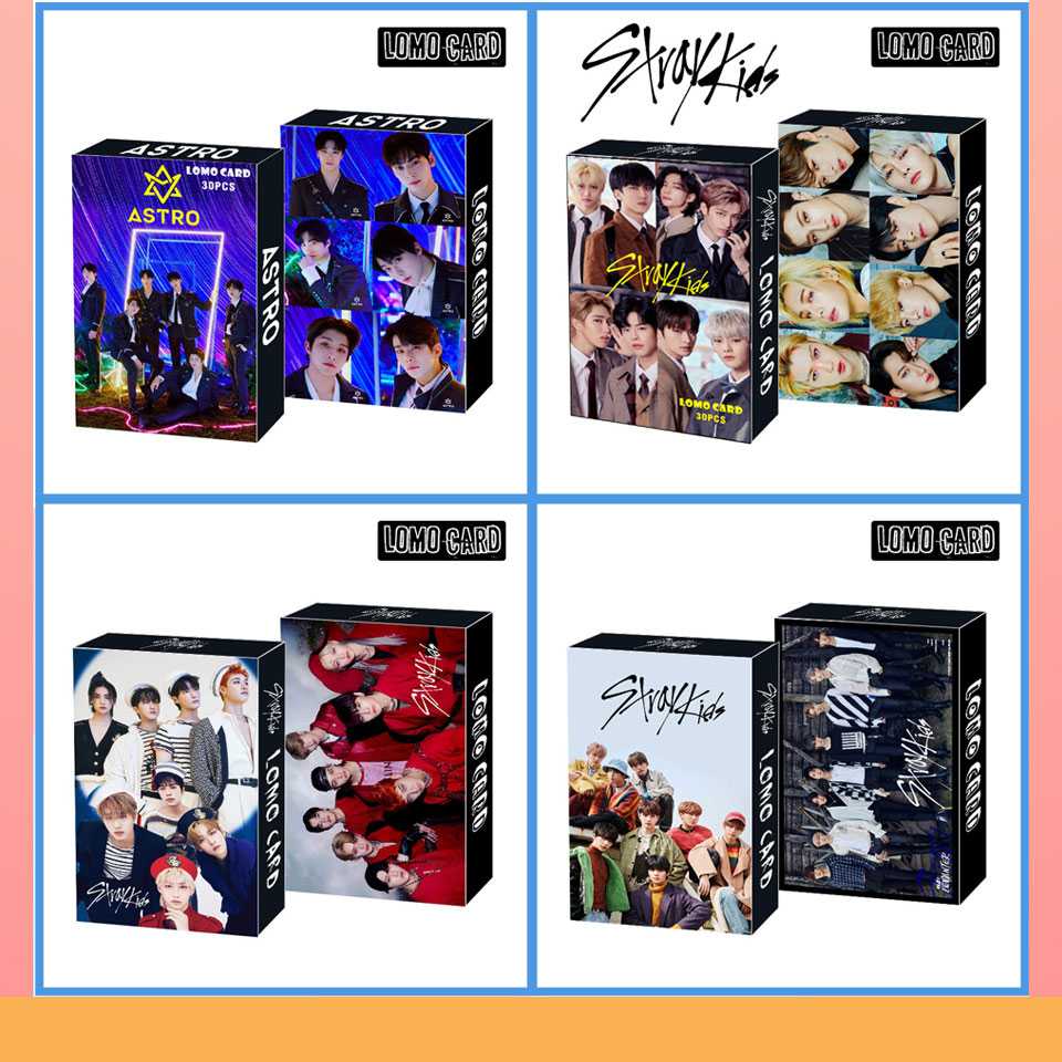 🔥 พร้อมส่งเข้าใหม่ LOMO Card Astro Straykids 🔥 - (ทักก่อนจ่าย)