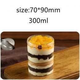 P161PETE020CL ถ้วยมูสเค้กกลม รุ่นJNH003(ห่อ10ใบ)