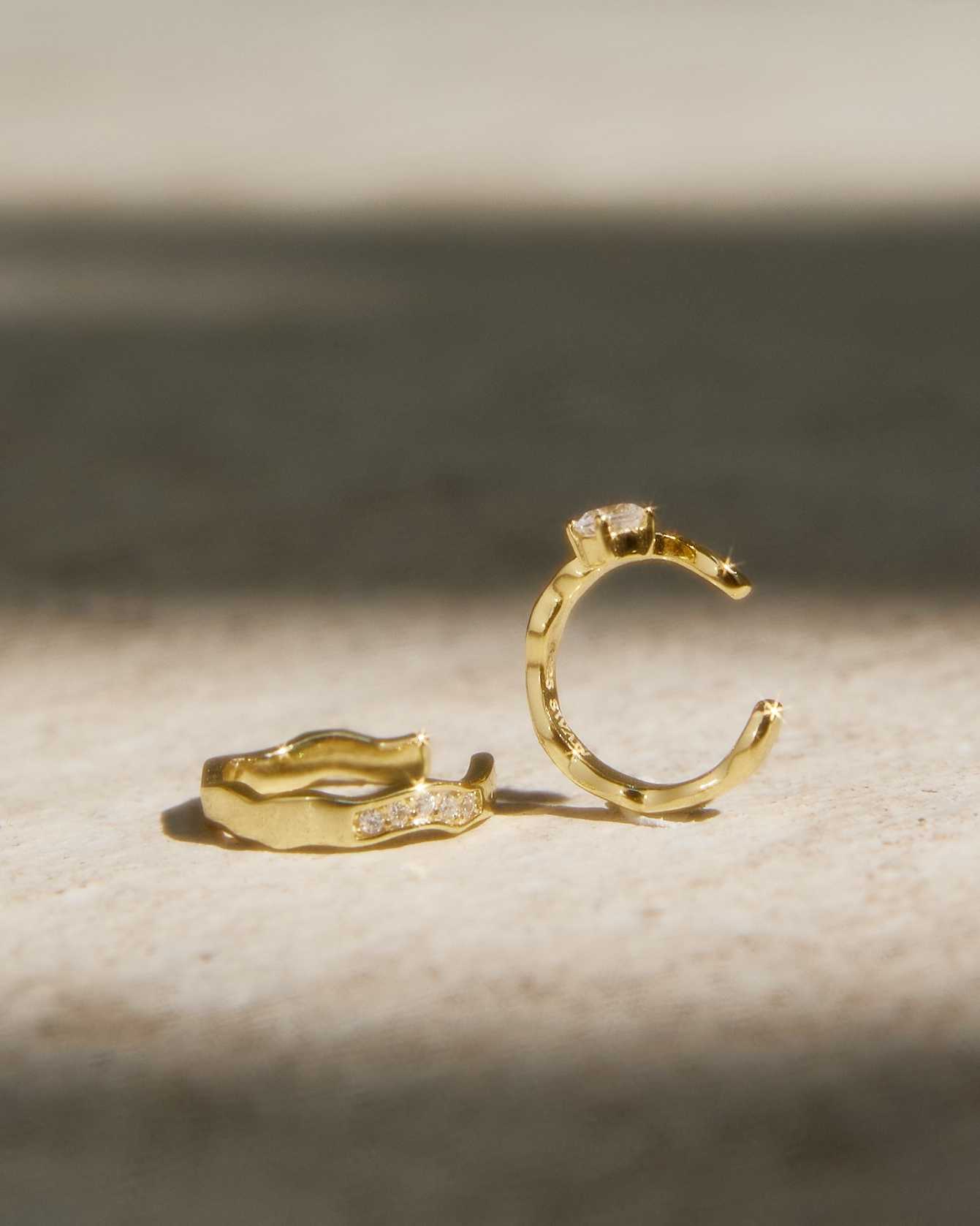 Diamond Set Cuff